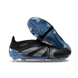 adidas Predator 24 Elite Tongue FG Negro Azul