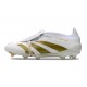adidas Predator 24 Elite Tongue FG Ftwr Blanco Dorado Met
