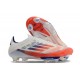Nuevo adidas F50+Elite FG Blanco Rojo Solar Azul Lúcido