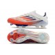 Nuevo adidas F50+Elite FG Blanco Rojo Solar Azul Lúcido
