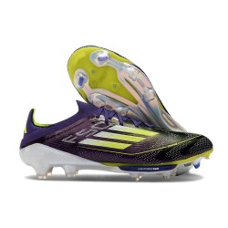 Nuevo adidas F50+Elite FG Morado Unity Blanco Limón Lúcido