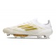Nuevo adidas F50+Elite FG Ftwr Blanco Dorado Met