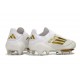 Nuevo adidas F50+Elite FG Ftwr Blanco Dorado Met