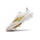 Nuevo adidas F50+Elite FG Ftwr Blanco Dorado Met