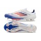 Nuevo adidas F50+Elite FG Ftwr Blanco Azul Lúcido Rojo