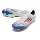Nuevo adidas F50+Elite FG Ftwr Blanco Azul Lúcido Rojo