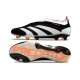 Zapatillas adidas Predator Elite Laceless FG Negro Blanco Naranja