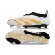 Zapatillas adidas Predator Elite Laceless FG Ftwr Blanco Dorado Met