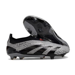 Zapatillas adidas Predator Elite Laceless FG Carbón Negro 