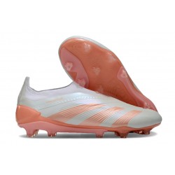 Zapatillas adidas Predator Elite Laceless FG Casi Azul Naranja