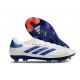 adidas Copa Pure 2 + Elite FG Piel Ftwr Blanco Azul Lúcido Rojo