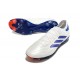 adidas Copa Pure 2 + Elite FG Piel Ftwr Blanco Azul Lúcido Rojo
