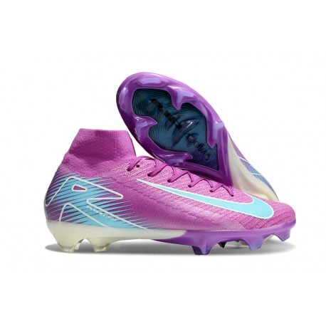 Tacos Nike Mercurial Superfly 10 Elite FG Violeta Azul