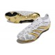 adidas Predator Elite L FG Blanco Oro Gris