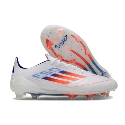 Zapatillas adidas F50 Elite FG Blanco Rojo Azul