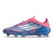 Zapatillas adidas F50 Elite FG Solar Azul Ftwr Blanco Solar Rosa