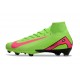 Nike Air Zoom Mercurial Superfly X Elite FG Verde Rojo