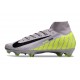 Nike Air Zoom Mercurial Superfly X Elite FG Gris Verde