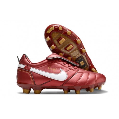 Botas Nike Tiempo Legend 10 Elite FG Rojo Blanco