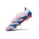 Zapatillas adidas Predator Elite Laceless FG Ftwr Blanco Solar Azul Solar Rosa