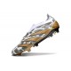 Zapatillas adidas Predator Elite Laceless FG Blanco Oro Gris