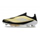 Botas de Futbol adidas F50+ Laceless FG X Messi Dorado Met Negro Blanco