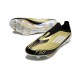 Botas de Futbol adidas F50+ Laceless FG X Messi Dorado Met Negro Blanco