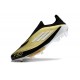 Botas de Futbol adidas F50+ Laceless FG X Messi Dorado Met Negro Blanco