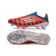 Botas de Futbol adidas F50+ Laceless FG Rojo Azul Blanco