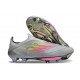 Botas de Futbol adidas F50+ Laceless FG Gris Rosa Amarillo