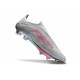 Botas de Futbol adidas F50+ Laceless FG Gris Rosa Amarillo