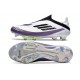 Botas de Futbol adidas F50+ Laceless FG X Messi Ftwr Blanco Negro Morado Unity