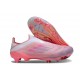 Botas de Futbol adidas F50+ Laceless FG Rosa Blanco