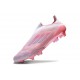 Botas de Futbol adidas F50+ Laceless FG Rosa Blanco