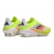 Botas de Futbol adidas F50+ Laceless FG Amarillo Blanco