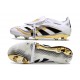 Adidas Predator Elite Tongue FG Ftwr Blanco Dorado Met