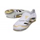 Adidas Predator Elite Tongue FG Ftwr Blanco Dorado Met