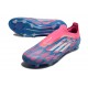 Botas adidas F50 Elite Laceless FG Solar Azul Ftwr Blanco Solar Rosa