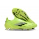 Botas adidas F50 Elite Laceless FG Amarillo Solar Negro