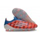 Botas adidas F50 Elite Laceless FG Rojo Azul Blanco