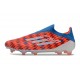 Botas adidas F50 Elite Laceless FG Rojo Azul Blanco