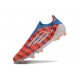 Botas adidas F50 Elite Laceless FG Rojo Azul Blanco