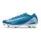 Botas Nike Zoom Mercurial Vapor 16 Elite FG Azul Blanco