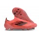 Botas adidas F50 Elite Laceless FG Naranja Negro