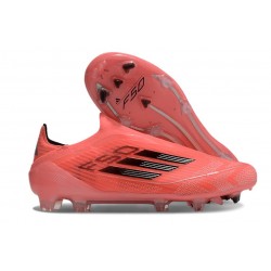Botas adidas F50 Elite Laceless FG Naranja Negro