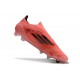 Botas adidas F50 Elite Laceless FG Naranja Negro