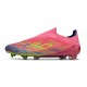 Botas adidas F50 Elite Laceless FG Rosa Amarillo Violeta