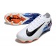 Botas Nike Zoom Mercurial Vapor 16 Elite FG Blanco Azul Negro