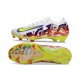 Botas Nike Zoom Mercurial Vapor 16 Elite FG Blanco Amarillo Violeta Rojo