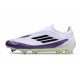 Botas adidas F50 Elite Laceless FG X Messi Ftwr Blanco Negro Morado Unity